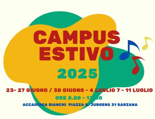 CAMPUS ESTIVO 2025 – Sarzana